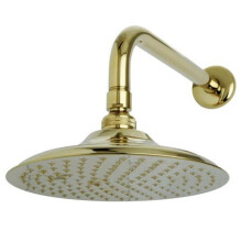 Kingston Brass K136A2CK Kingston Brass Victorian 8 in. Shower Head with 12 in. Shower Arm, Polished Brass