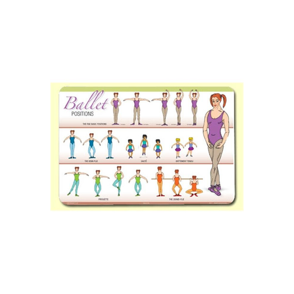 Bal-1 Ballet Placemat Painless Learning