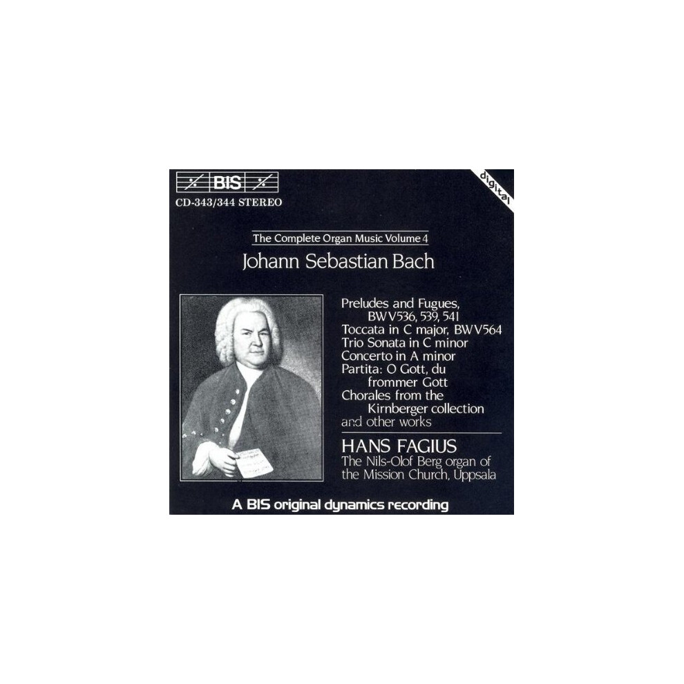 Johann Sebastian Bach - Bach: Complete Organ Music, Vol.4 [CD]