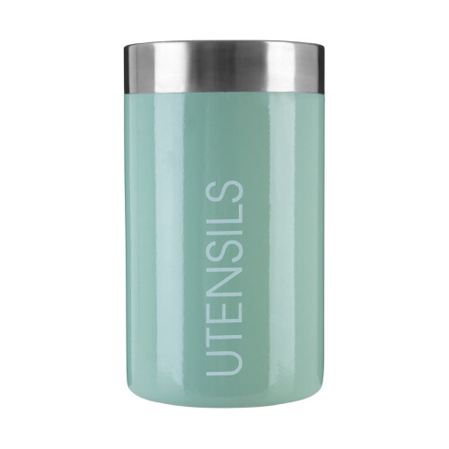 Premier Housewares Liberty Utensil Holder, Pistachio Enamel