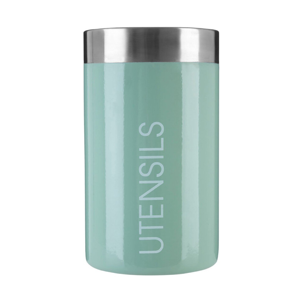 Liberty Utensil Holder, Pistachio Enamel