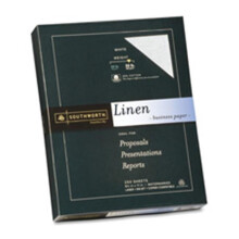 Southworth Company SOUJ558C Fine Linen Paper- 32 lb- 8-.50in.x11in.- 2- White