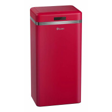 Swan Retro 45L Square Sensor Bin - Red