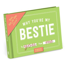 Knock Knock Why You're My Bestie Fill in the Love Journal (Fill-in-the-Blank Journal)
