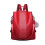 Miss Lulu (Burgundy) Women Anti-theft Backpacks Girls Fur Ball School Bags Waterproof Daypack Rucksack Shoulder Bags 2