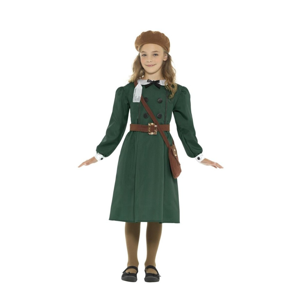 (Medium) Kids WW2 Evacuee Girl Costume