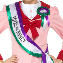 Victorian Suffragette Rosette & Sash Kit