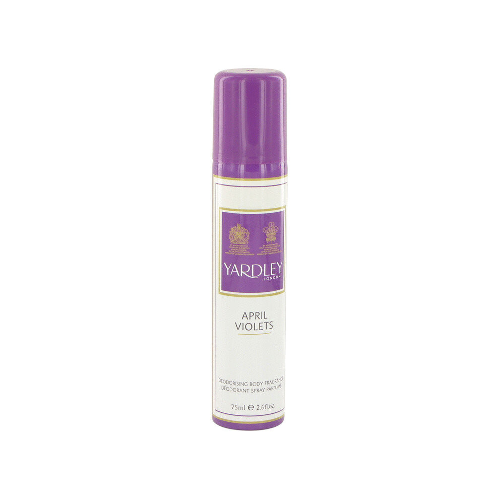 Yardley April Violets 75ml Body Spray