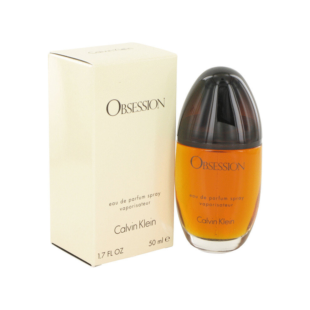 Calvin Klein Obsession Eau De Parfum Spray 1.7 Oz - Oriental Spicy, Sensual Women's Fragrance