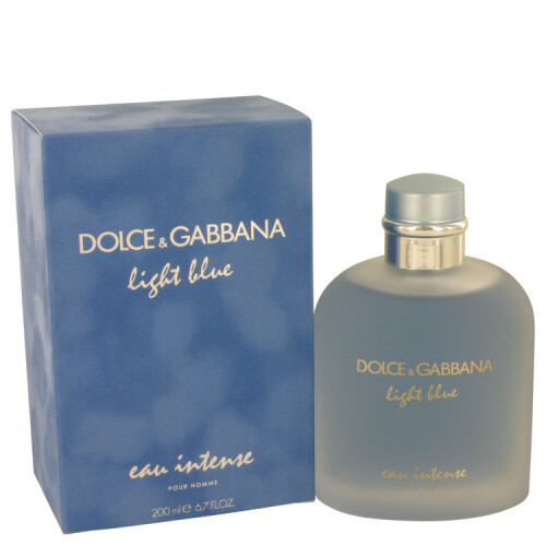 Dolce & Gabbana Light Blue Eau Intense by Dolce & Gabbana Eau De Parfum Spray 6.7 oz