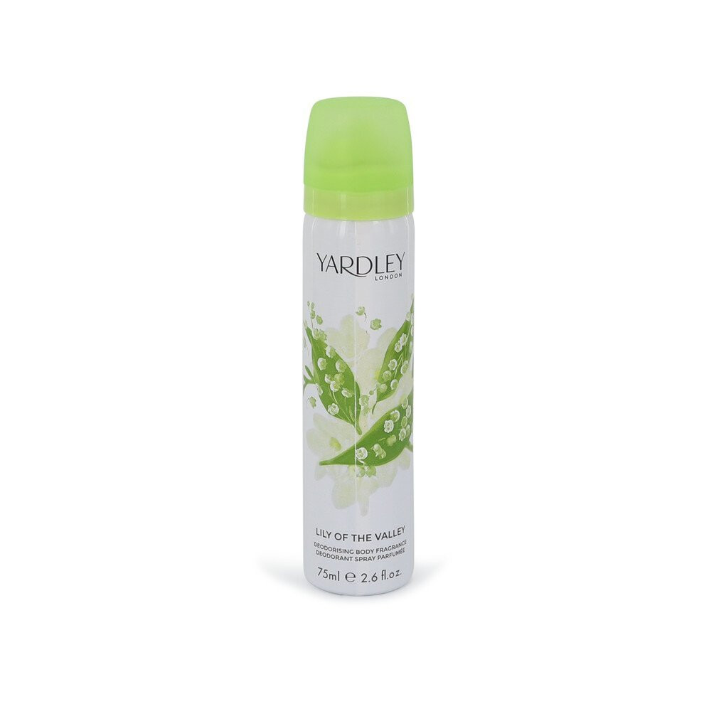 Yardley Lily Of The Valley By London Body Spray 2.6 Oz