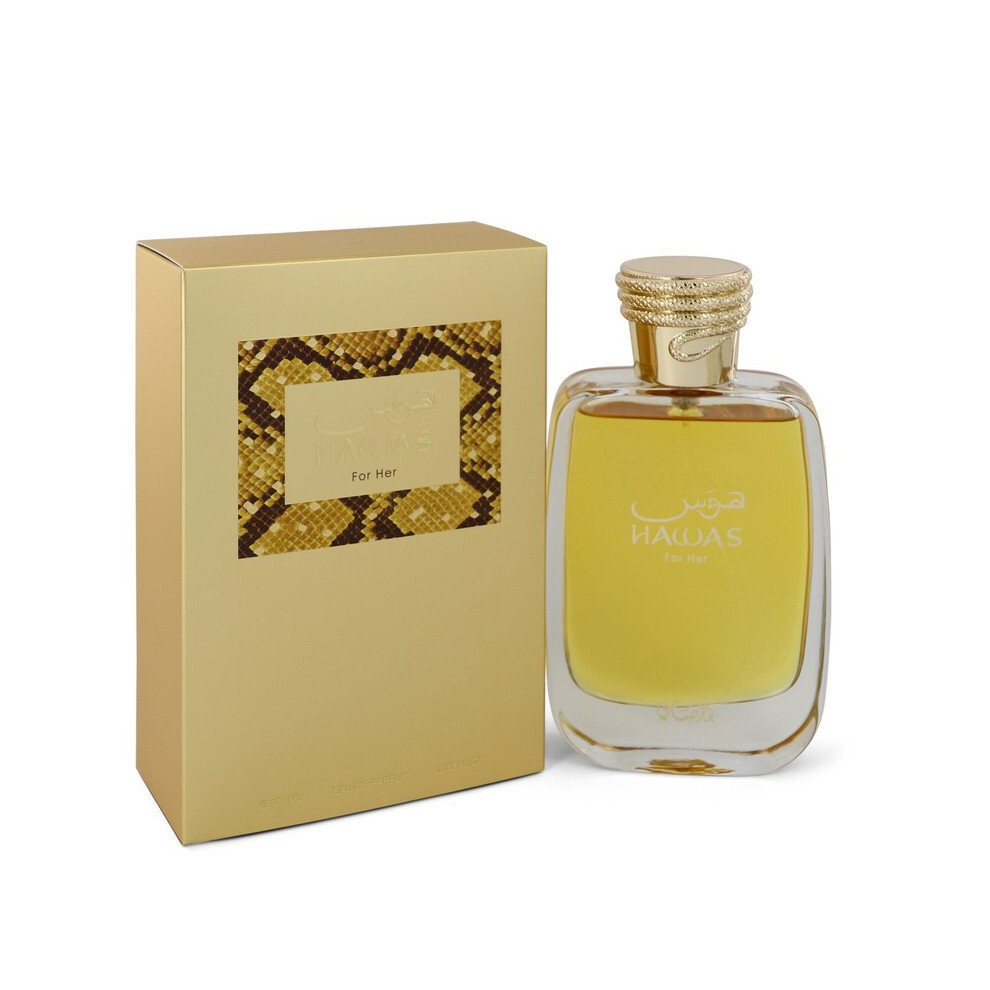 Hawas by Rasasi Eau De Parfum Spray 3.33 oz