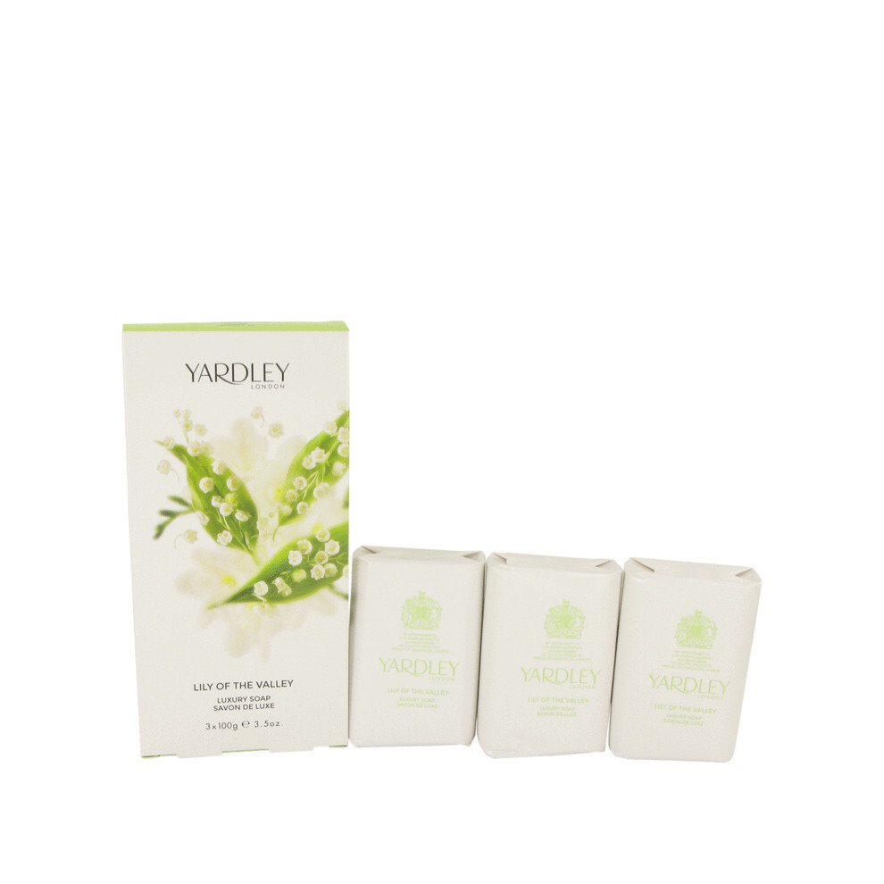 Yardley Lily Of The Valley Luxury Soap 3 X 100G