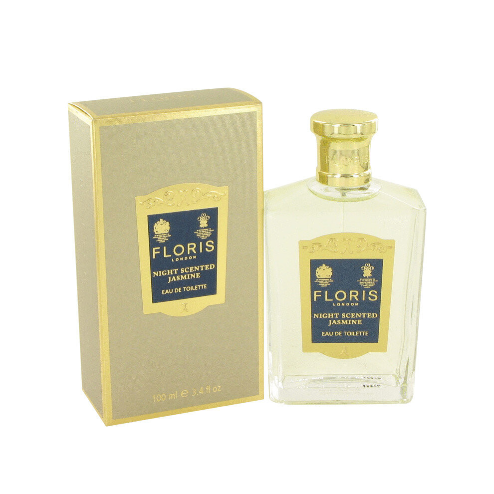 Floris Night Scented Jasmine by Floris Eau De Toilette Spray 3.4 oz