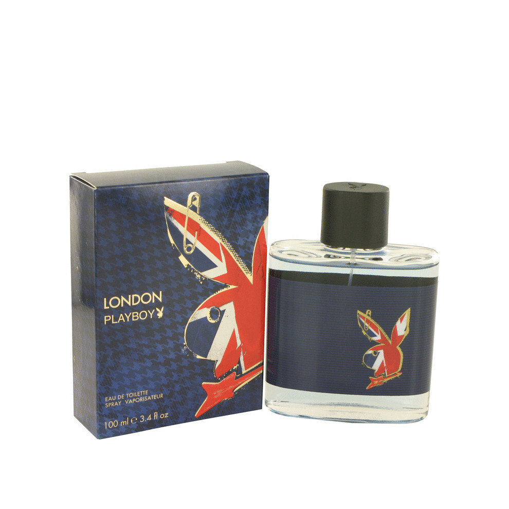 Playboy London by Playboy Eau De Toilette Spray 3.4 oz