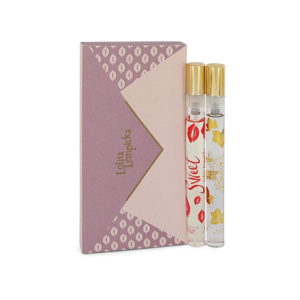 Sweet Lolita Lempicka by Lolita Lempicka Gift Set -- .23 oz Mini Sweet Lolita Lempicka EDP Spray + .23 oz Mini  Leau Jolie EDP Spray
