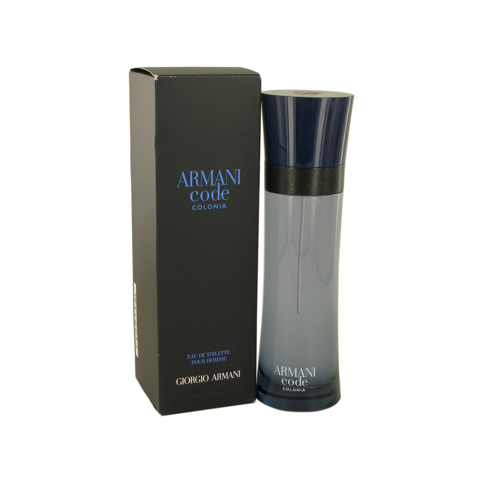 Armani Code Colonia by Giorgio Armani Eau De Toilette Spray 4.3 oz