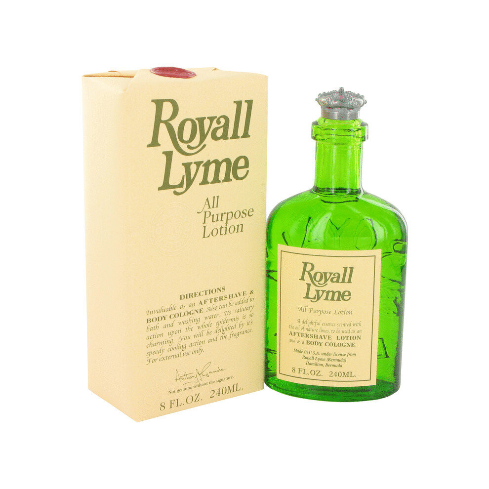 Royall Fragrances Royall Lyme By All Purpose Lotion / Cologne 8 Oz