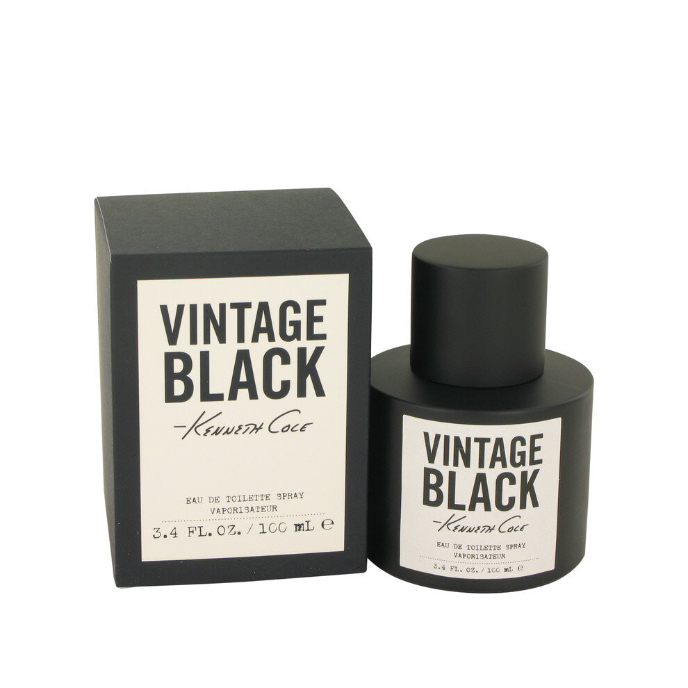 Kenneth Cole Vintage Black By Eau De Toilette Spray 3.4 Oz