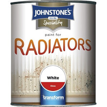 (750ml, Brilliant White Gloss) Johnstone's Paint for Radiators