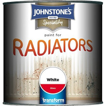 (250ml, Brilliant White Gloss) Johnstone's Paint for Radiators