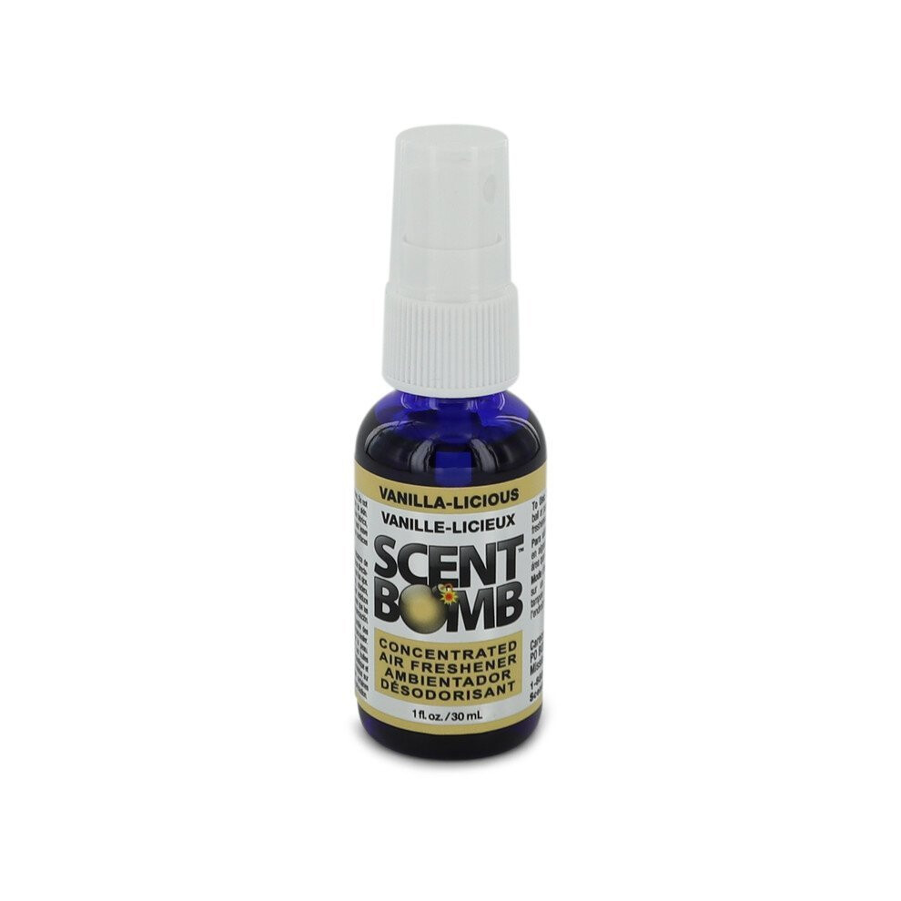 Scent Bomb Air Freshener by Scent Bomb Vanilla-licious Concentrated Air Freshener Spray 1 oz