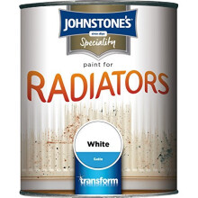 (250ml, Brilliant White Satin) Johnstone's Paint for Radiators