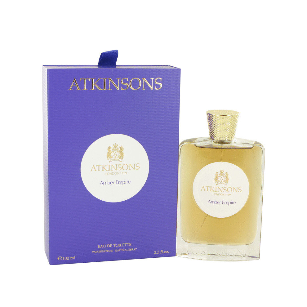 Atkinsons Amber Empire By Eau De Toilette Spray 3.3 Oz