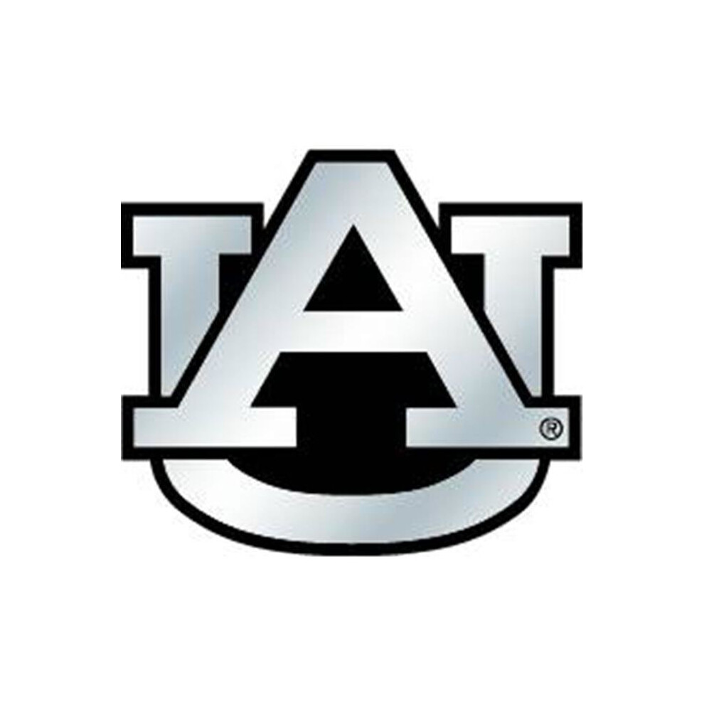 Auburn Tigers Auto Emblem - Silver 681620007220