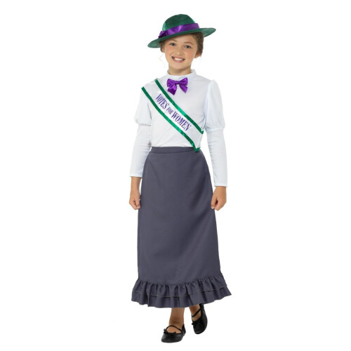 Smiffy's (Small) Kids Victorian Suffragette Costume 1