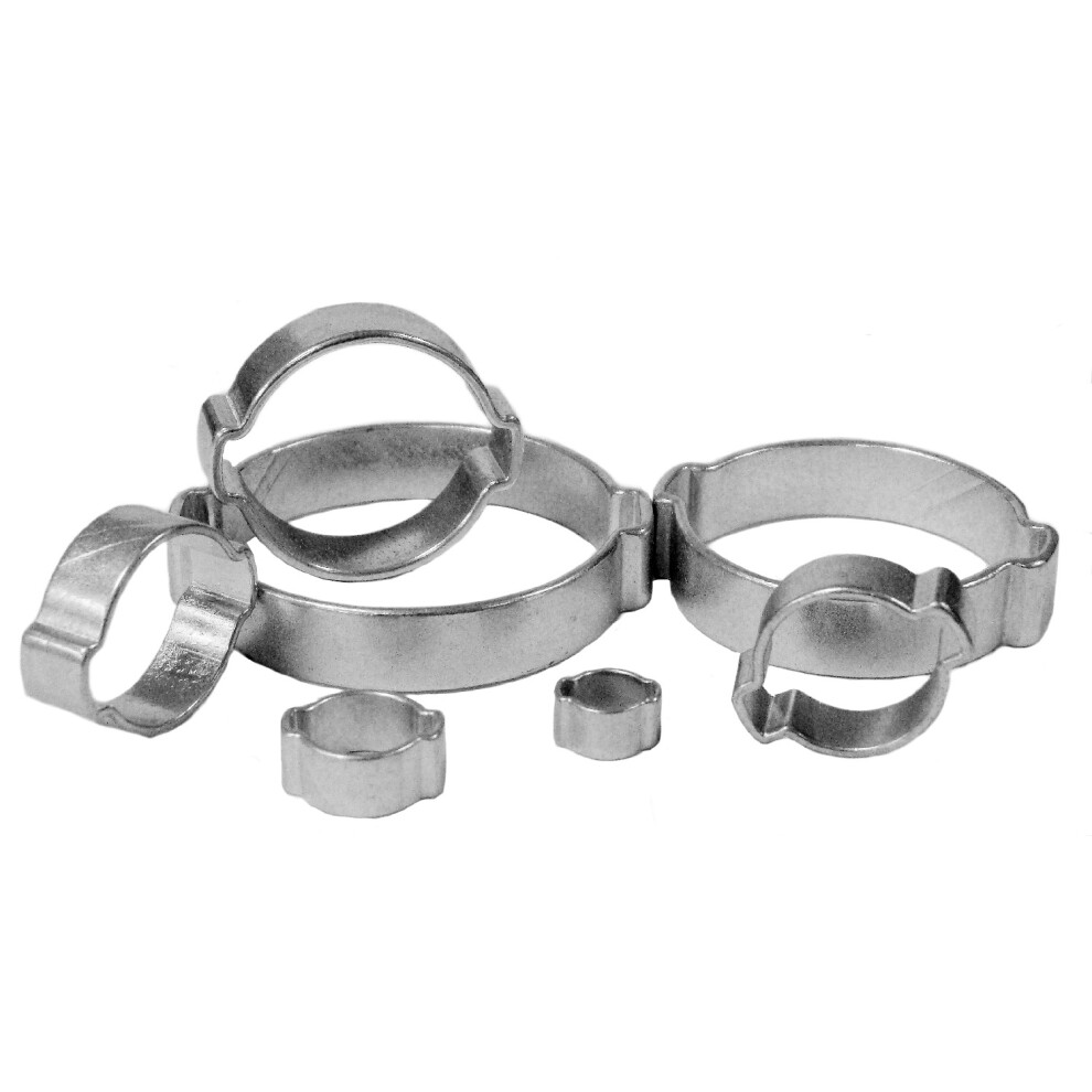 (Mild Steel, 7-9Mm) Jubilee Steel O Clip 5060563395871