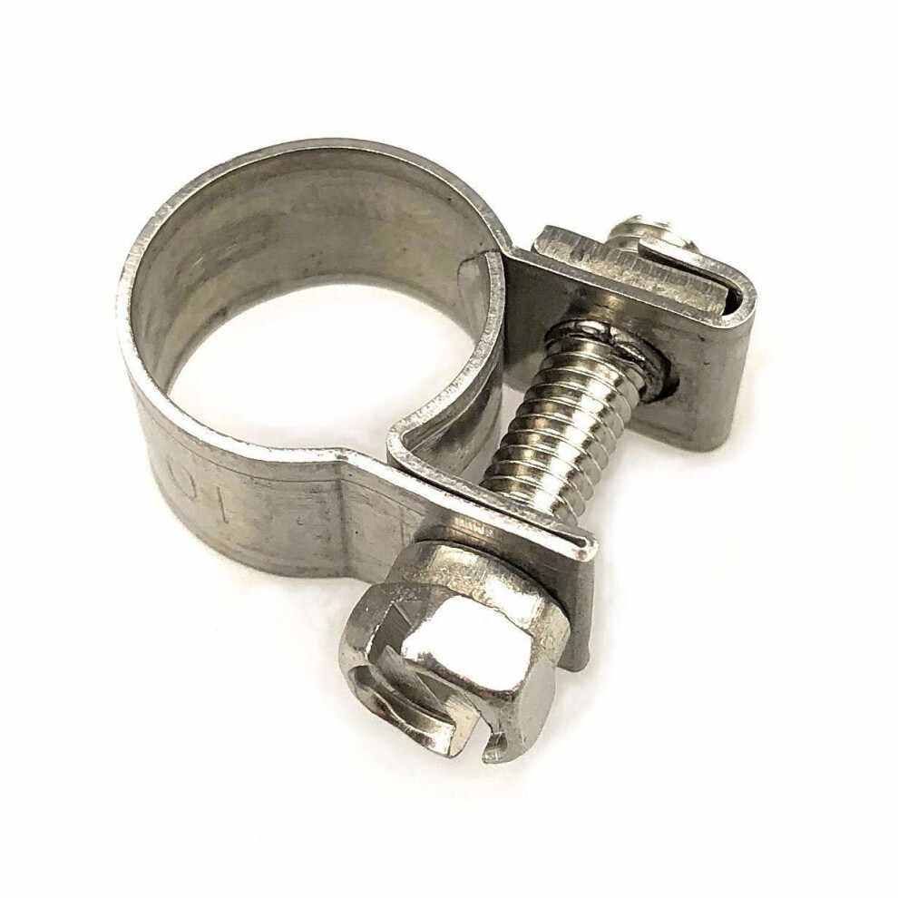 (13-15Mm) Jubilee Junior Clip Marine Grade Stainless Steel Mini Hose Clips 5060563392719