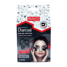 Beauty Formulas Eye Gel Patches with Vitamin C & Activated Charcoal