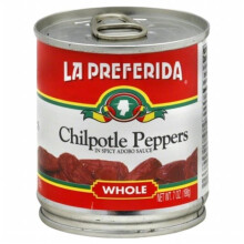 La Preferida Chipotle Pepper, 7 oz Jar – Authentic Mexican Flavor (58978)