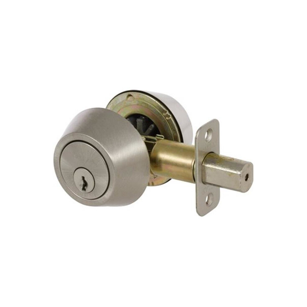 Callan KA2101 Double Cylinder Deadbolt Grade 3, Satin Nickel-image-OPC-PQMGQH-NEW