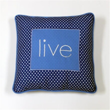 EasyWay International 10-18b030LIVE Simplicity Blue - Decorative Pillow - Live