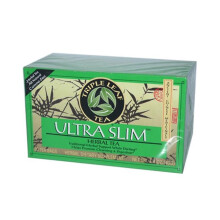 Triple Leaf Tea, Ultra Slim, Chá Herbal, Com Folha de Morango Branco, Sem Caféina, 20 Sacos de Chá, 1.16 oz (33 g)