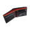 Visconti Bond Collection Men's RFID Black Leather Wallet With Elastic Closure 4