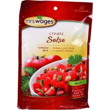 Precision Foods 068234 Mrs. Wages Mild Salsa Tomato Mix - 4 Oz.