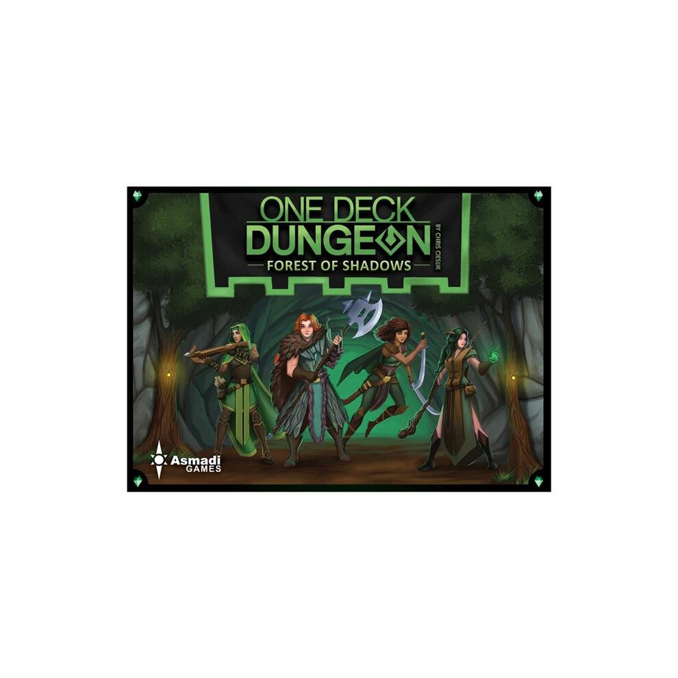 Asmadi Games ASN0081 One Deck Dungeon - Forest of Shadows Non Collectible Card Games