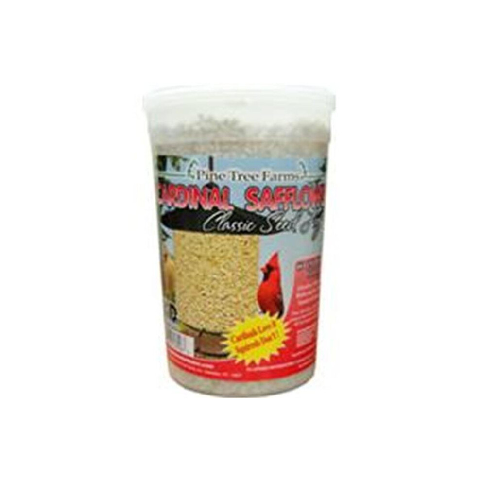 Pine Tree Farms 399640 32 oz Cardinal Safflower Classic Seed Log