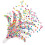 Beistle Bottoni automatici per coriandoli push up multicolori 1