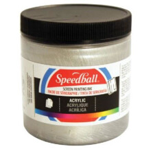 Speedball Art 4637 8 oz. Acrylic Screen Printing Ink Black