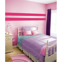 Borders Unlimited 30001 Dark Pink Simple Stripes