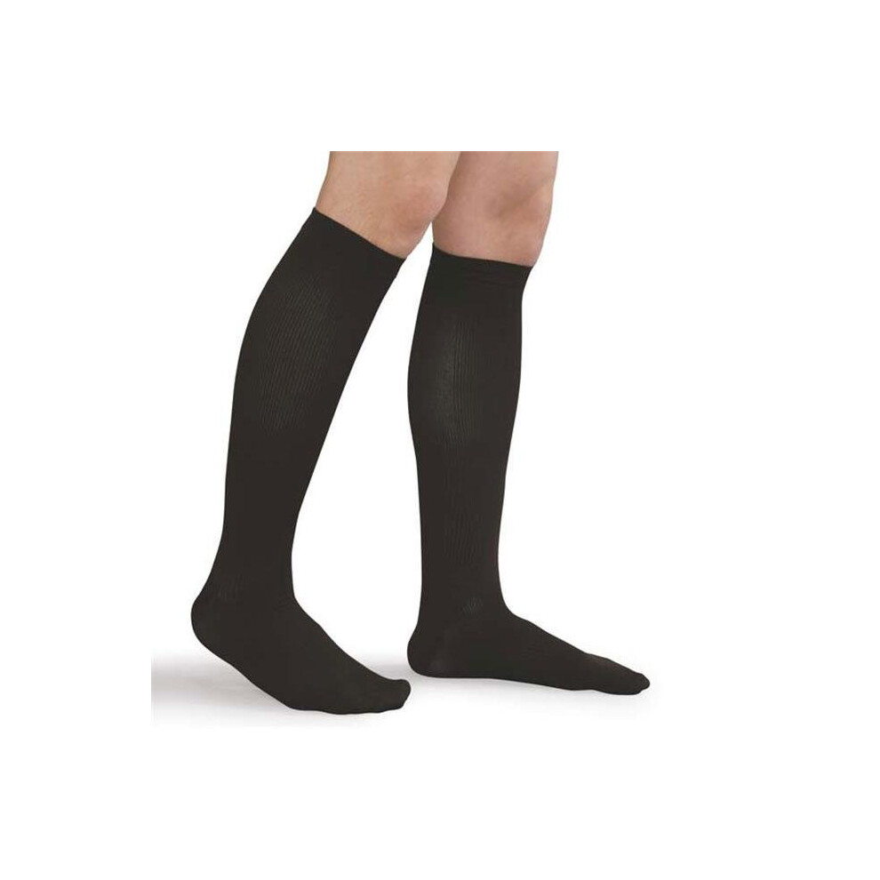 Advanced Orthopaedics Black 9315 - Bl Ladies Support Socks, - Medium