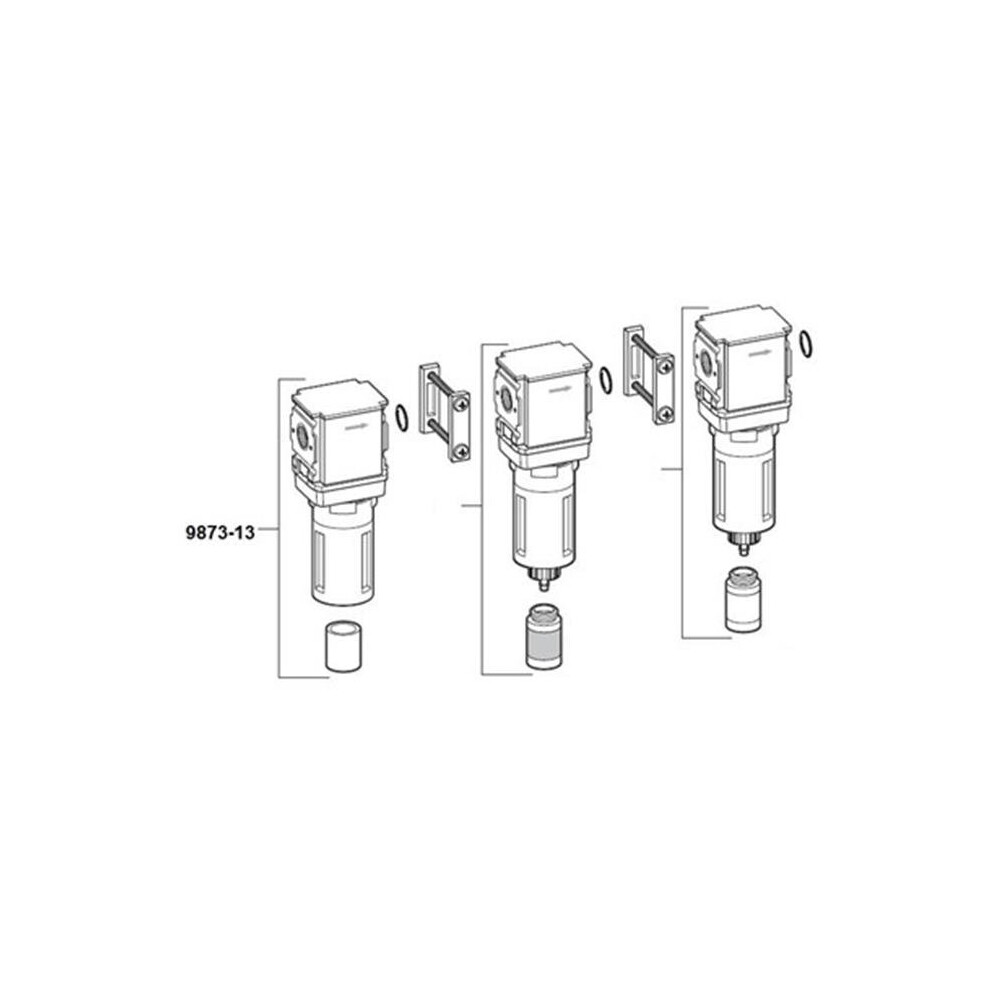 Allegro Industries 9873-13 5 Micron Filter With Auto Drain 790304338915
