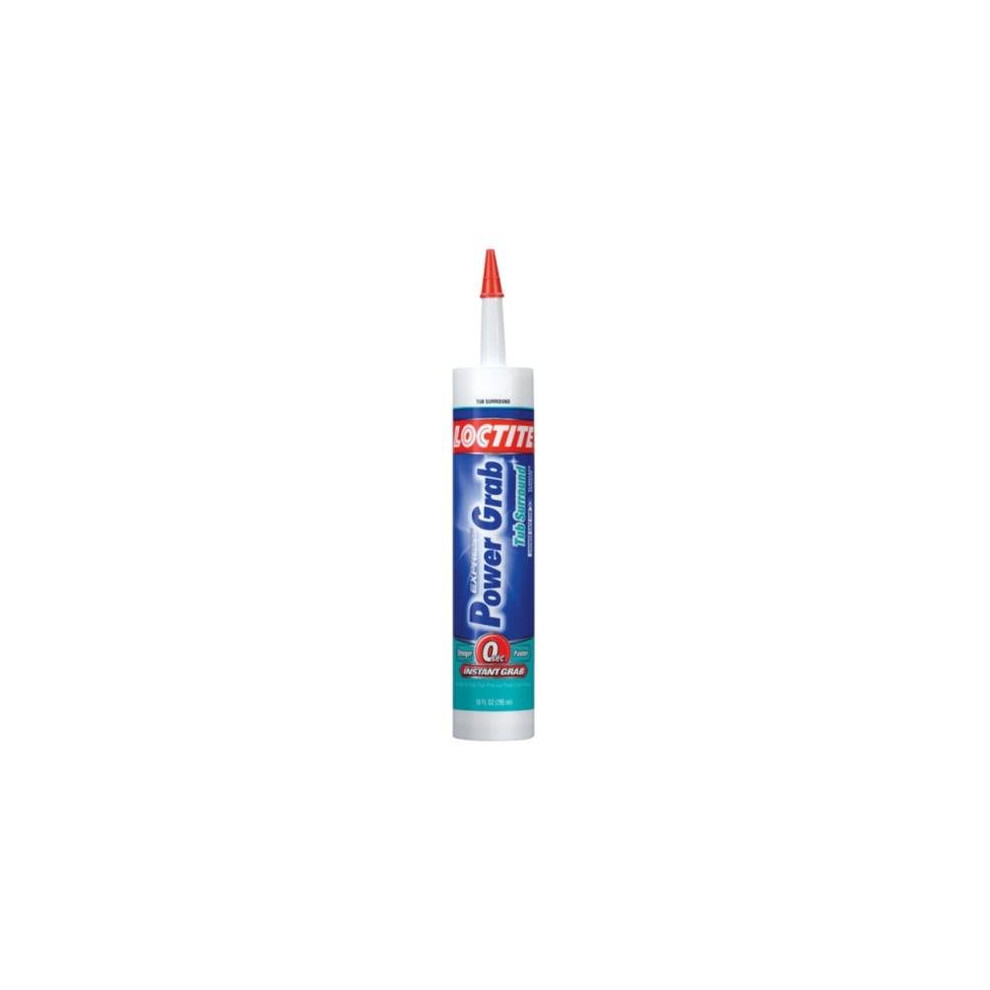 Loctite 2096329 10 oz Power Grab Tub Surround Adhesive - pack of 12