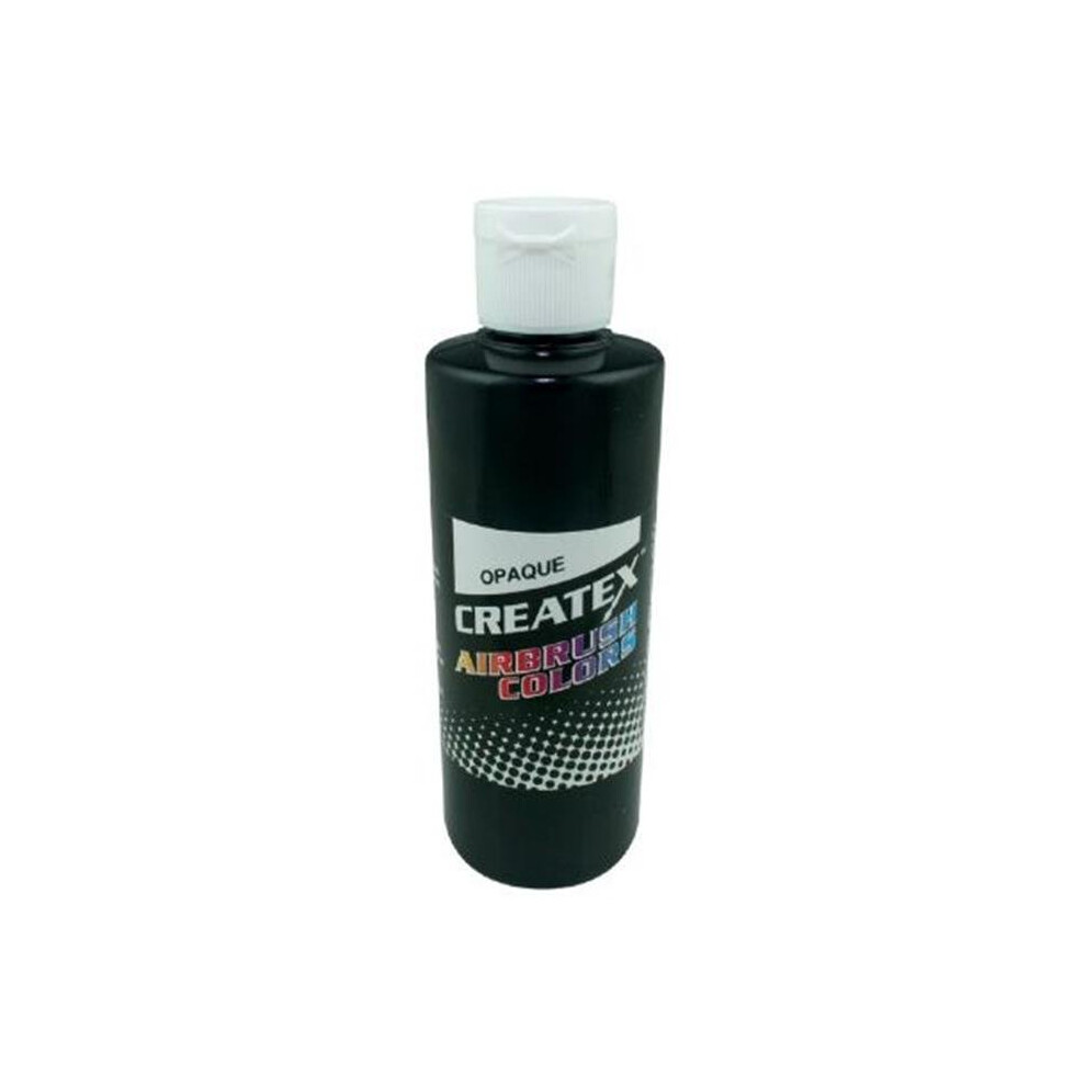 Createx 5211-04 Airbrush Paint 4Oz Opaque Black 717893452112