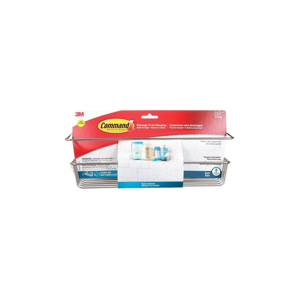 Photos - Towel Holder 3M Command 5000487 12.75 in. 6.5 lbs Large Adhesive Strips Holder 