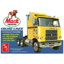 AMT AMT1062 Mack Cruise-Liner Semi Tractor Plastic Model Kit for Paint & Glue required, 8 Years Above